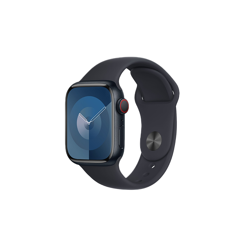  Apple Watch Series 9 GPS + Cellular 45mm dây cao su Sport Band - Chính hãng 