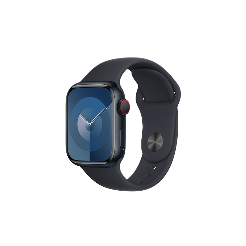  Apple Watch Series 9 GPS + Cellular 41mm dây cao su Sport Band - Chính hãng 