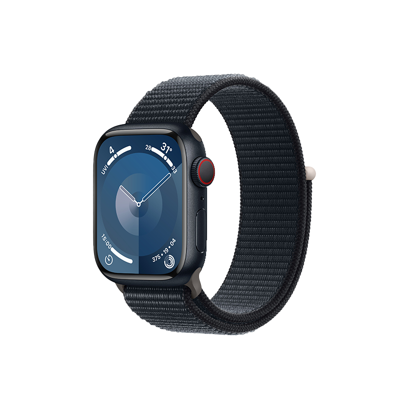  Apple Watch Series 9 GPS + Cellular 45mm dây vải Sport Loop - Chính hãng 