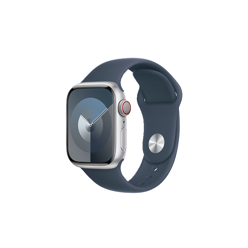  Apple Watch Series 9 GPS + Cellular 45mm dây cao su Sport Band - Chính hãng 