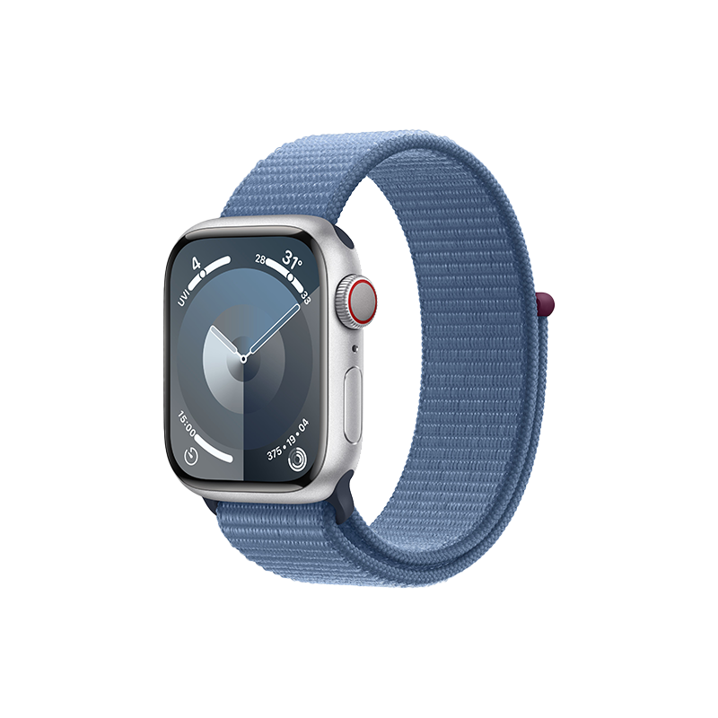  Apple Watch Series 9 GPS + Cellular 41mm dây vải Sport Loop - Chính hãng 
