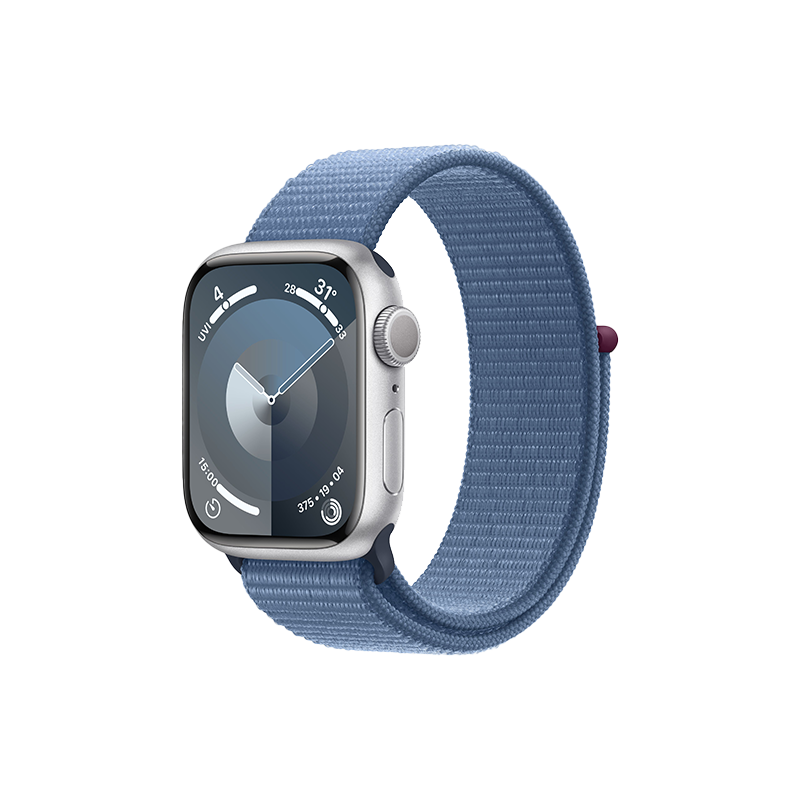  Apple Watch Series 9 GPS 45mm dây vải Sport Loop - Chính hãng 