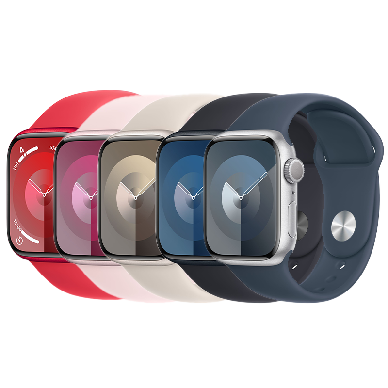  Apple Watch Series 9 GPS 41mm dây cao su Sport Band - Chính hãng 