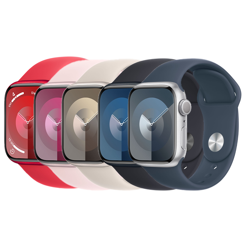 Apple Watch Series 9 GPS 45mm dây cao su Sport Band - Chính hãng