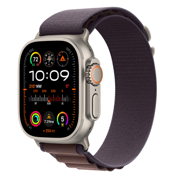 Apple Watch Ultra 2 49mm GPS + Cellular Titanium Case dây Indigo Alpine Loop