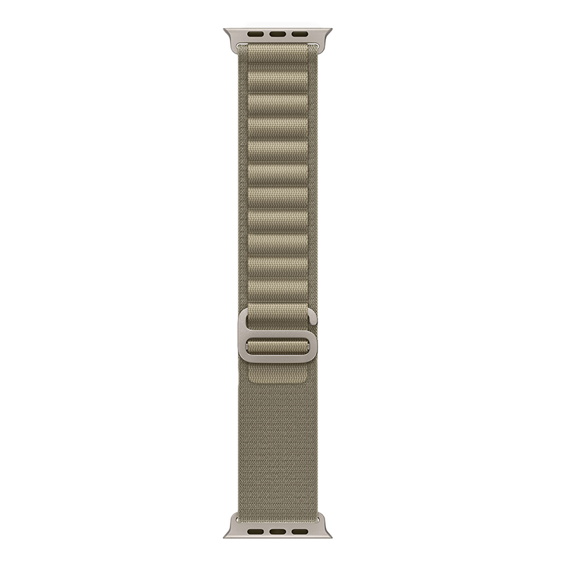  Apple Watch Ultra 2 49mm GPS + Cellular Titanium Case dây Olive Alpine Loop 