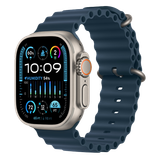  Apple Watch Ultra 2 49mm GPS + Cellular Titanium Case với dây Blue Ocean Band 