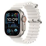  Apple Watch Ultra 2 49mm GPS + Cellular Titanium Case với dây White Ocean Band 