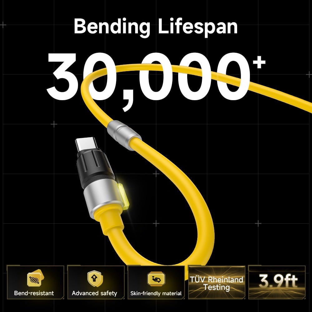 Cáp sạc Phantom USB-C sang USB-C 240W