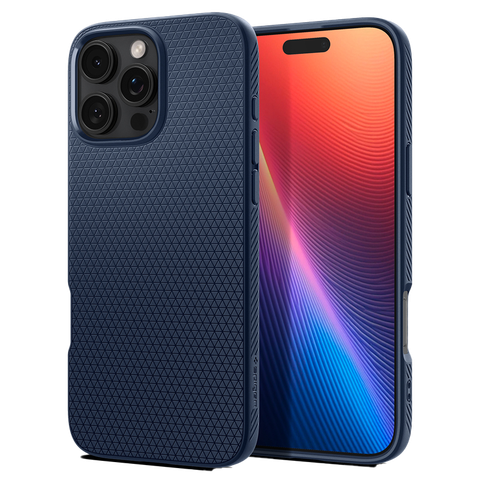 Ốp lưng Spigen iPhone 16 Pro Max Liquid Air Matte Black