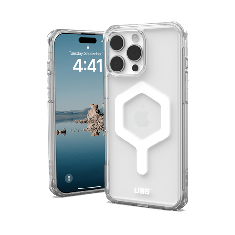 Ốp lưng iPhone 16 Pro Max UAG Plyo Magsafe - Ice/Silver