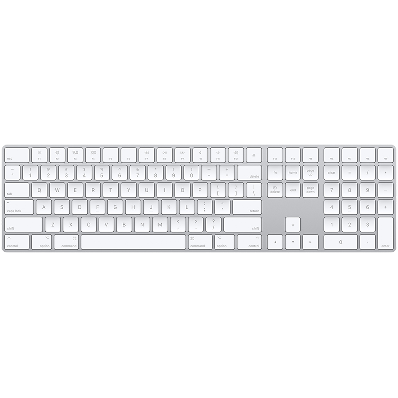 Bàn phím Apple Magic Keyboard có phím số Numeric Keypad US English - MQ052ZA/A - Chính hãng