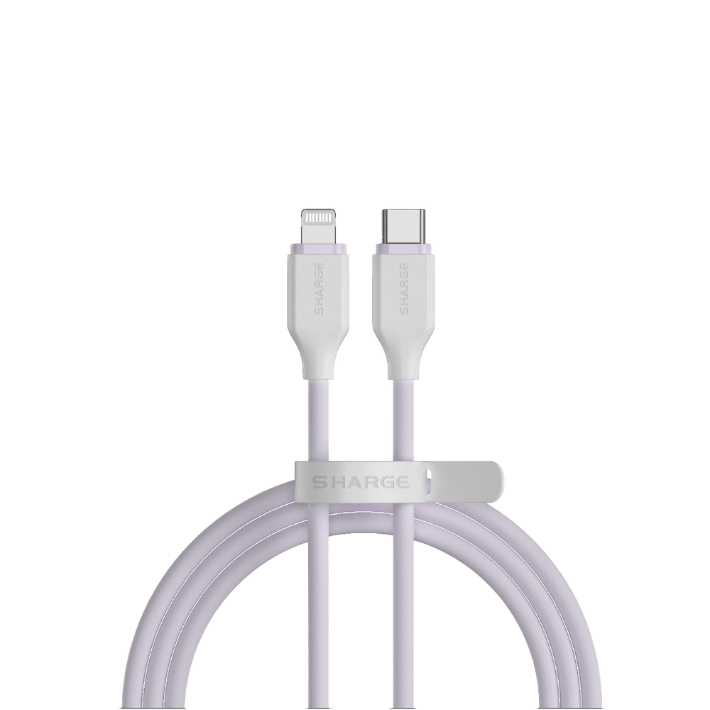 Cáp sạc Shargeek Silicon USB-C sang Lightning - Nhiều màu