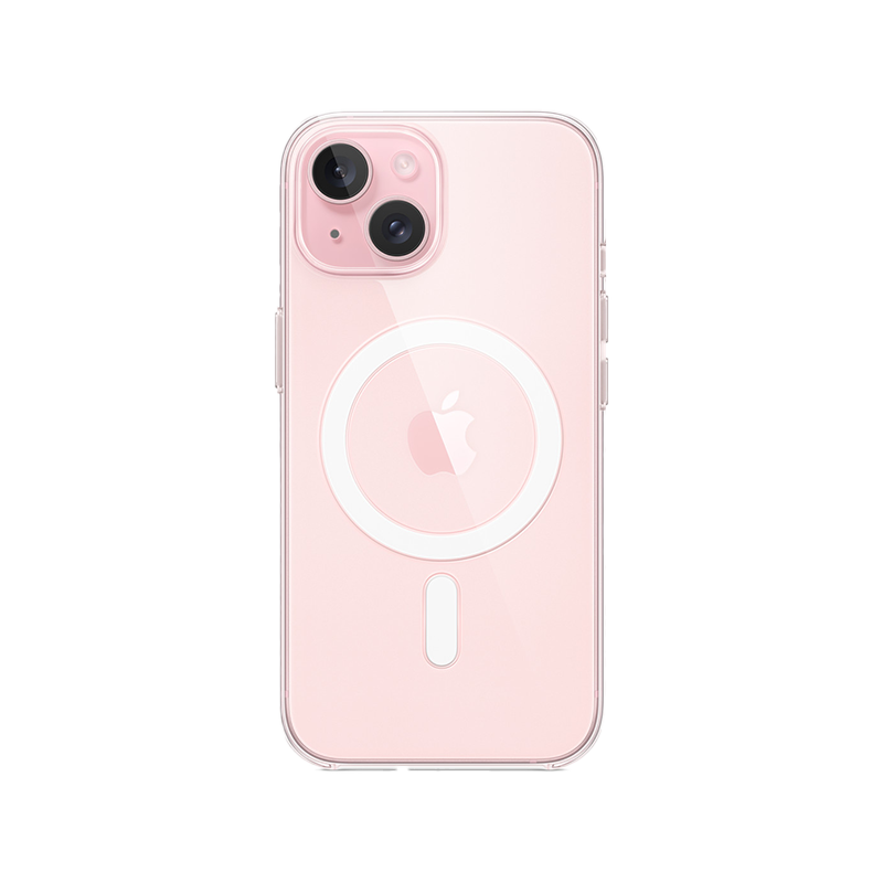 Ốp lưng Apple iPhone 15 Plus Clear Case MagSafe chính hãng