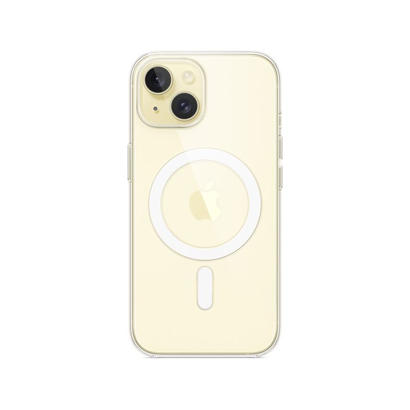 Ốp lưng Apple iPhone 15 Plus Clear Case MagSafe chính hãng