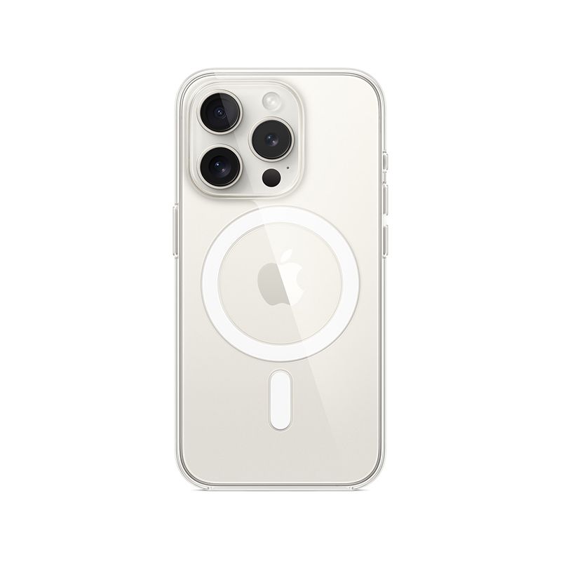 Ốp lưng Apple iPhone 15 Pro Max Clear Case MagSafe chính hãng