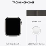  Apple Watch Series 7 GPS + Cellular - Mặt thép 41mm, dây Milanese Loop - Nhiều màu - Hàng chính hãng 