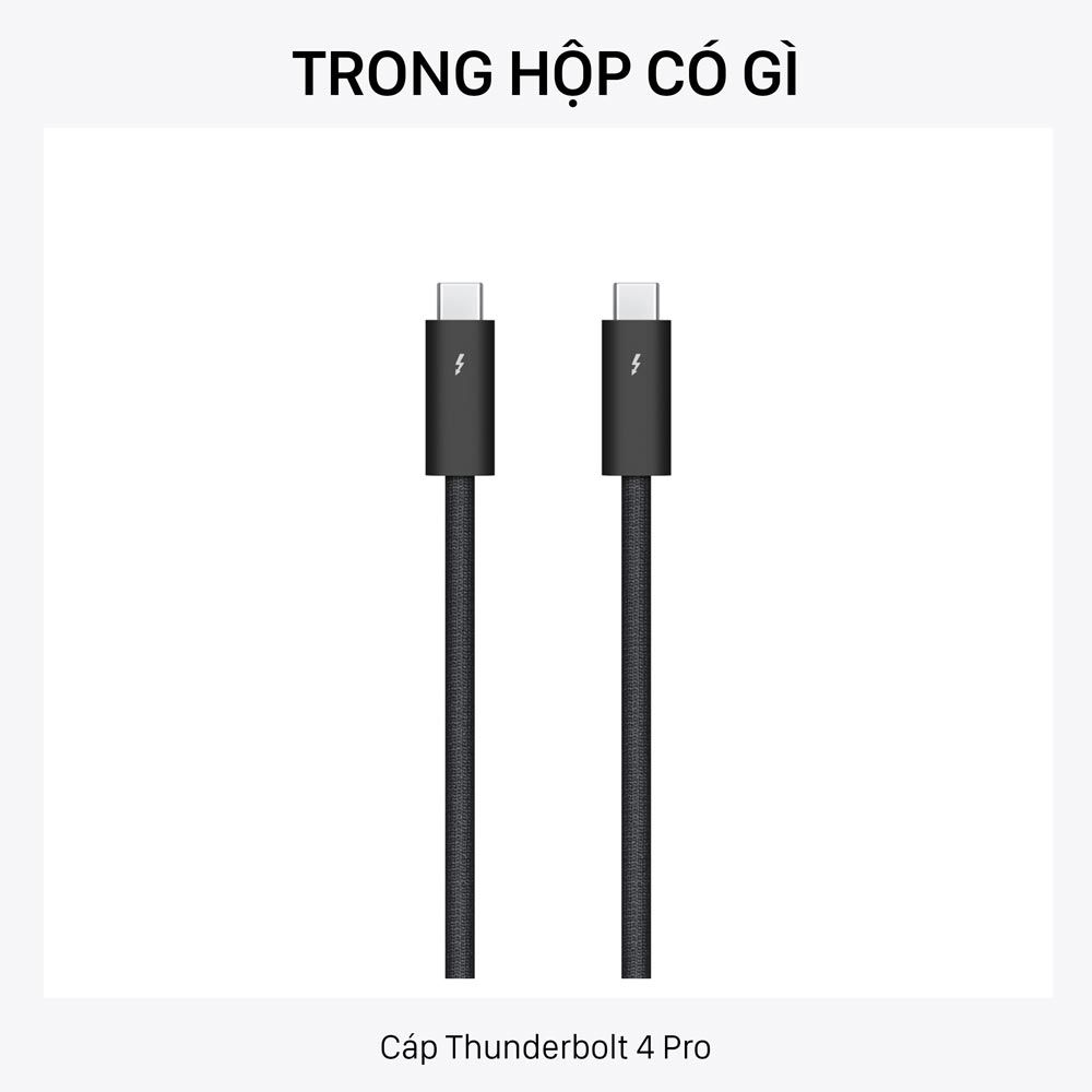  Cáp Apple Thunderbolt 4 Pro Cable (1.8 m) - Hàng chính hãng 
