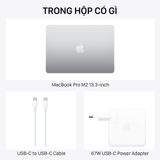  MacBook Pro 13 inch M2 màu Silver 8-Core CPU / 10-Core GPU / 16GB RAM / 512GB - Hàng chính hãng 