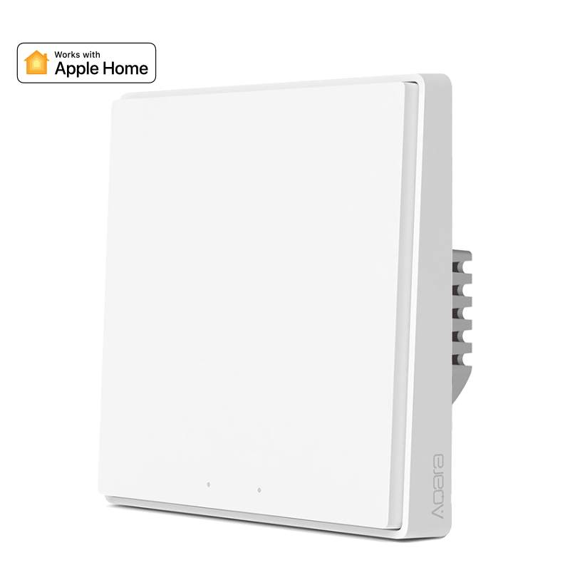 Công tắc gắn tường vuông Aqara D1 Smart Wall Switch 1 nút