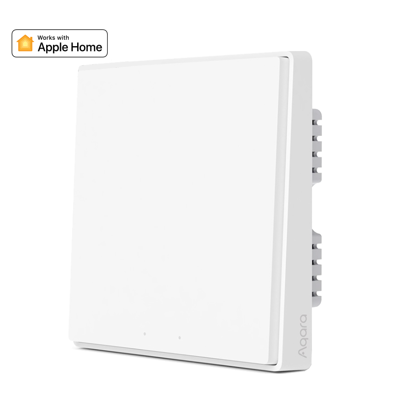 Công tắc gắn tường vuông Aqara D1 Smart Wall Switch 1 nút