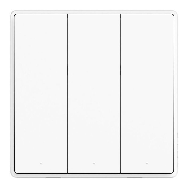 Công tắc gắn tường vuông Aqara D1 Smart Wall Switch 3 nút