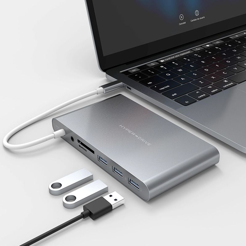Cổng chuyển HyperDrive ULTIMATE 11-in-1 USB-C Hub (GN30B)