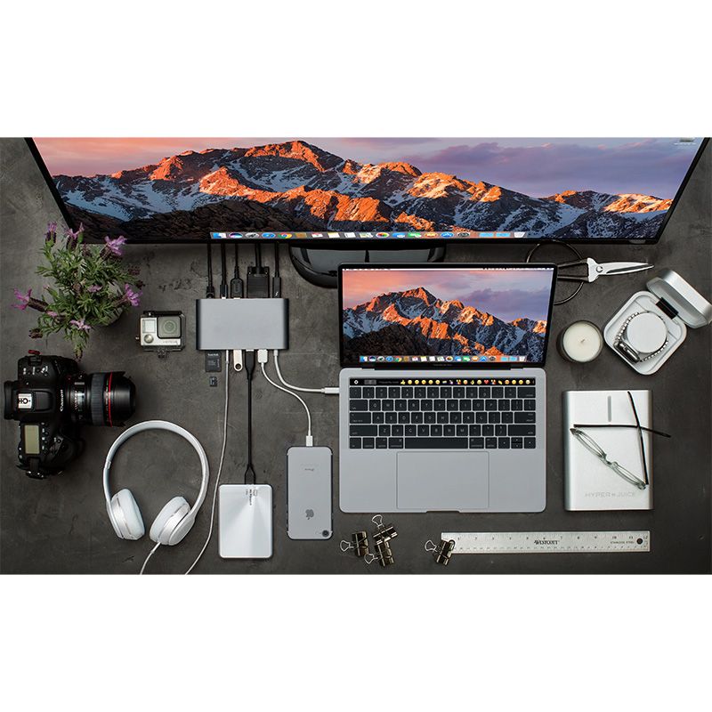 Cổng chuyển HyperDrive ULTIMATE 11-in-1 USB-C Hub (GN30B)