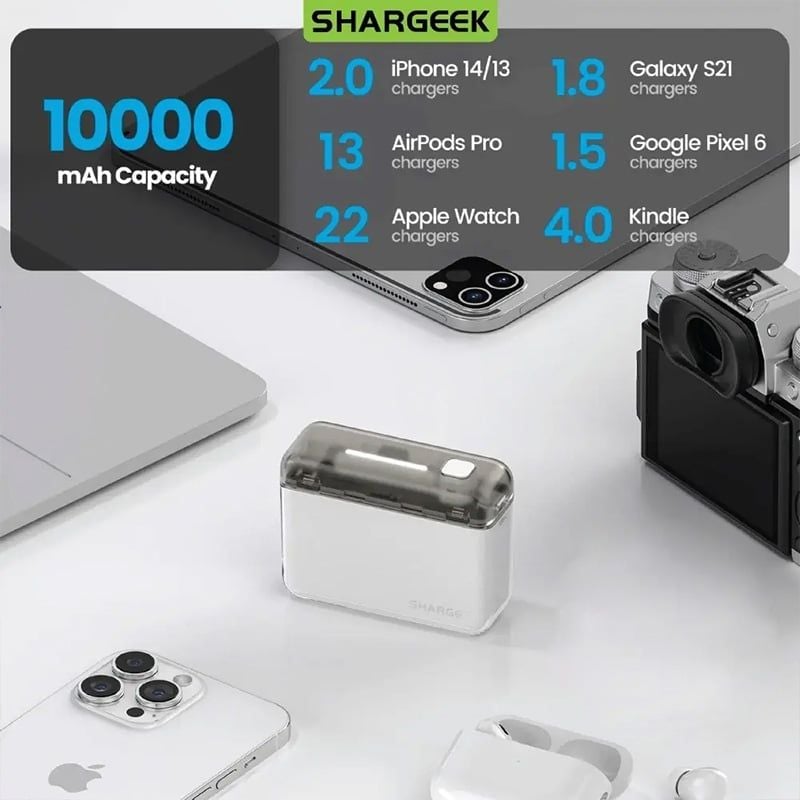 Pin sạc dự phòng Shargeek Flow 10.000mAh
