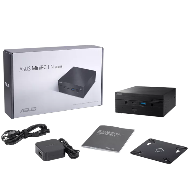 Máy tính ASUS mini PC PN50 chip AMD Ryzen 5 4500U Barebone VESA Mount - PN50-E1-B-B5116MV