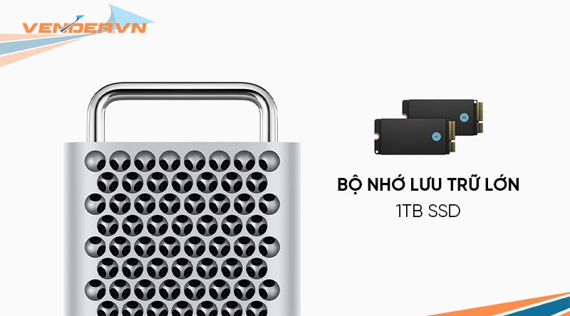 Apple Mac Pro - Intel Xeon W - 32GB - Option 1TB - AMD Radeon Pro 580X - Hàng chính hãng - Part: Z0W300BL6
