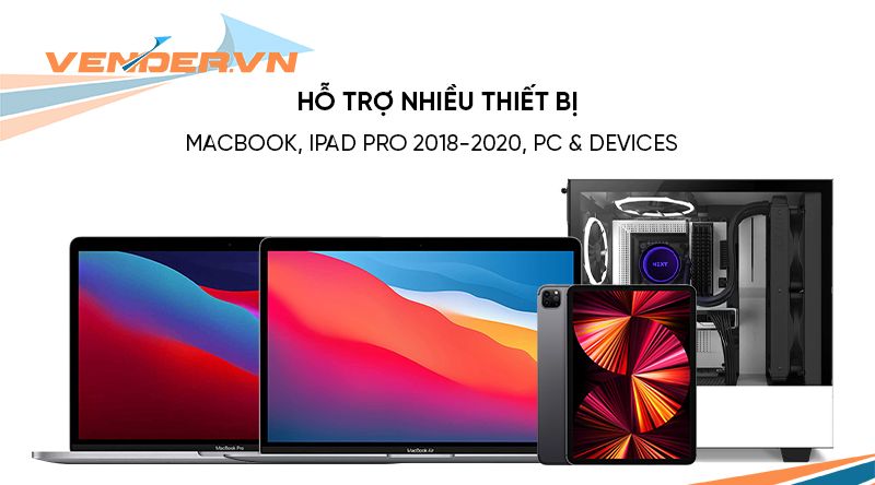 Cổng chuyển HyperDrive Gen 2 6-in-1 USB Type-C Docking Station (HD-G206)
