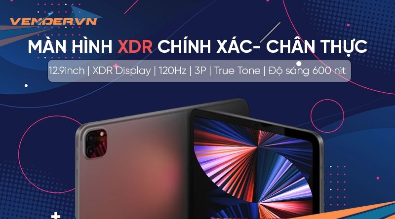iPad Pro 12.9-inch M1 - 256GB Wi-Fi - Hàng chính hãng