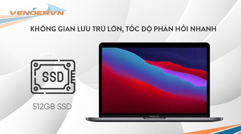 MacBook Pro 13-inch 2020 Gray - M1 / Option 16GB / 512GB - Hàng chính hãng - Part: Z11C000CH - Liên hệ