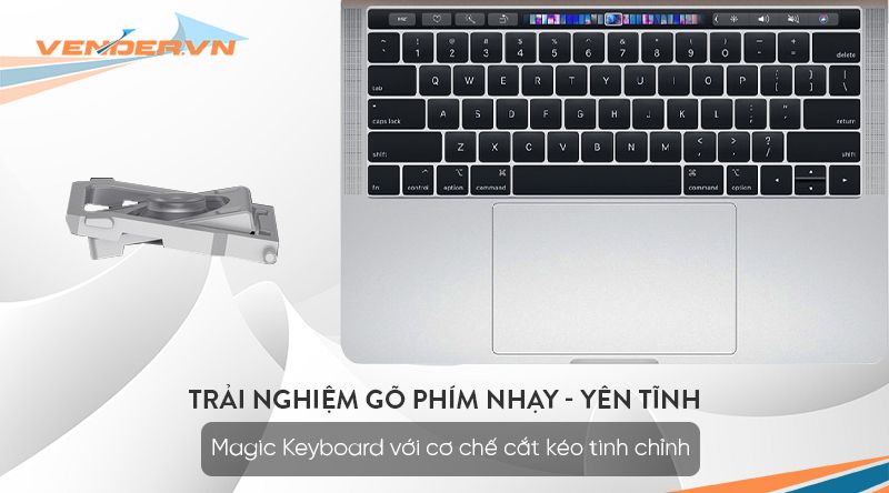 MacBook Pro 13-inch 2020 Silver - M1 / Option 16GB / 512GB - Hàng chính hãng - Part: Z11F000CF