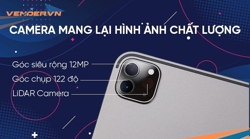 iPad Pro 11-inch M1 - 128GB Wi-Fi + 5G (Cellular) - Hàng chính hãng