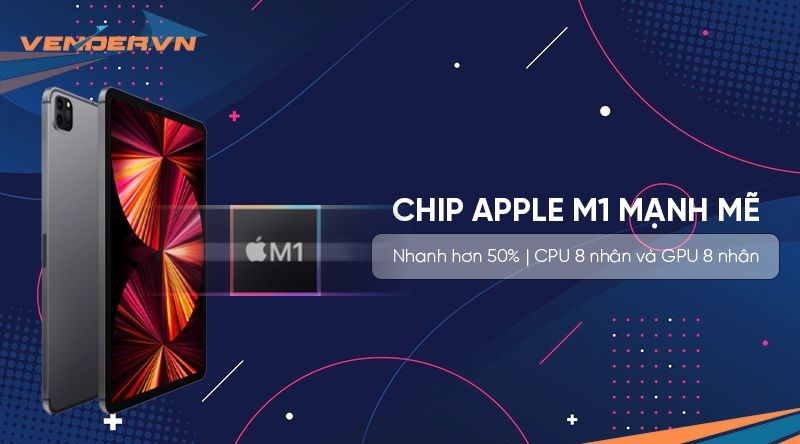 iPad Pro 11-inch M1 - 128GB Wi-Fi - Hàng chính hãng