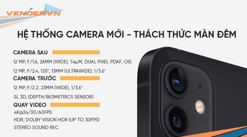 iPhone 12 128GB - Nhiều màu - Hàng chính hãng VN/A