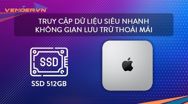 Mac Mini Late 2020 - M1 / 8GB / 512GB - Hàng chính hãng - MGNT3SA/A