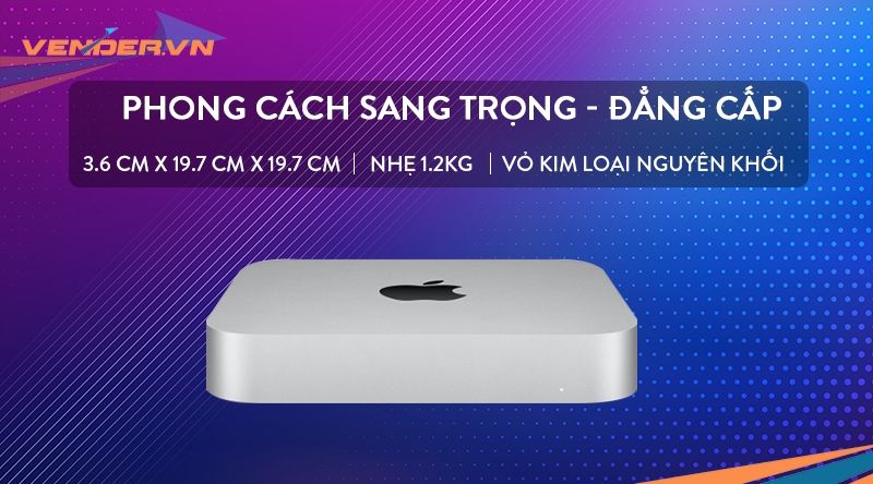 Mac Mini Late 2020 - M1 / Option 16GB / 256GB - Hàng chính hãng - Z12N000B8