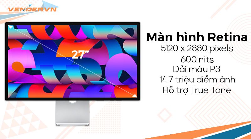 Màn hình Apple Studio Display Tilt- and height-adjustable stand - Chính hãng