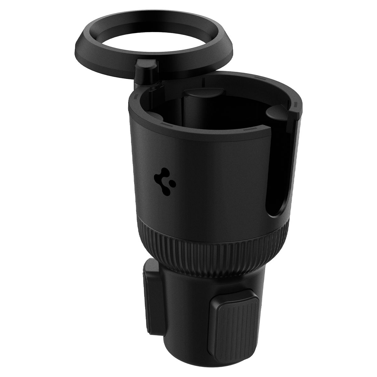  Phụ kiện để ly trên xe hơi Spigen Hydrohub Cup Holder (Dành cho ly lớn) Black CH100 