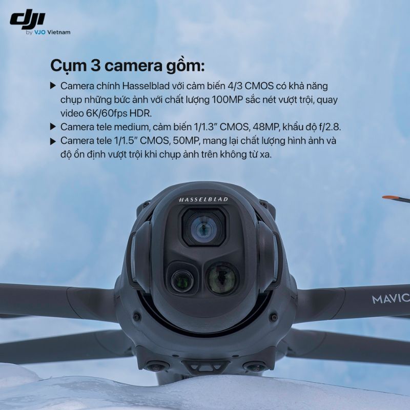 Flycam DJI Mavic 4 Pro chính hãng - 512GB Creator Combo (DJI RC Pro 2)