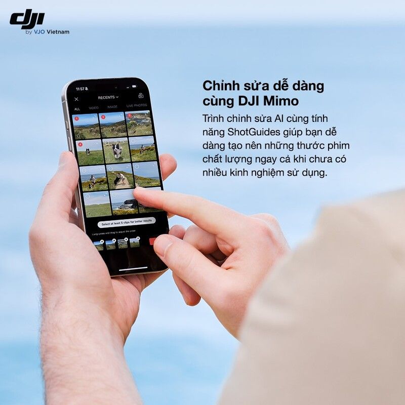 Tay cầm chống rung DJI Osmo Mobile 7 chính hãng VN