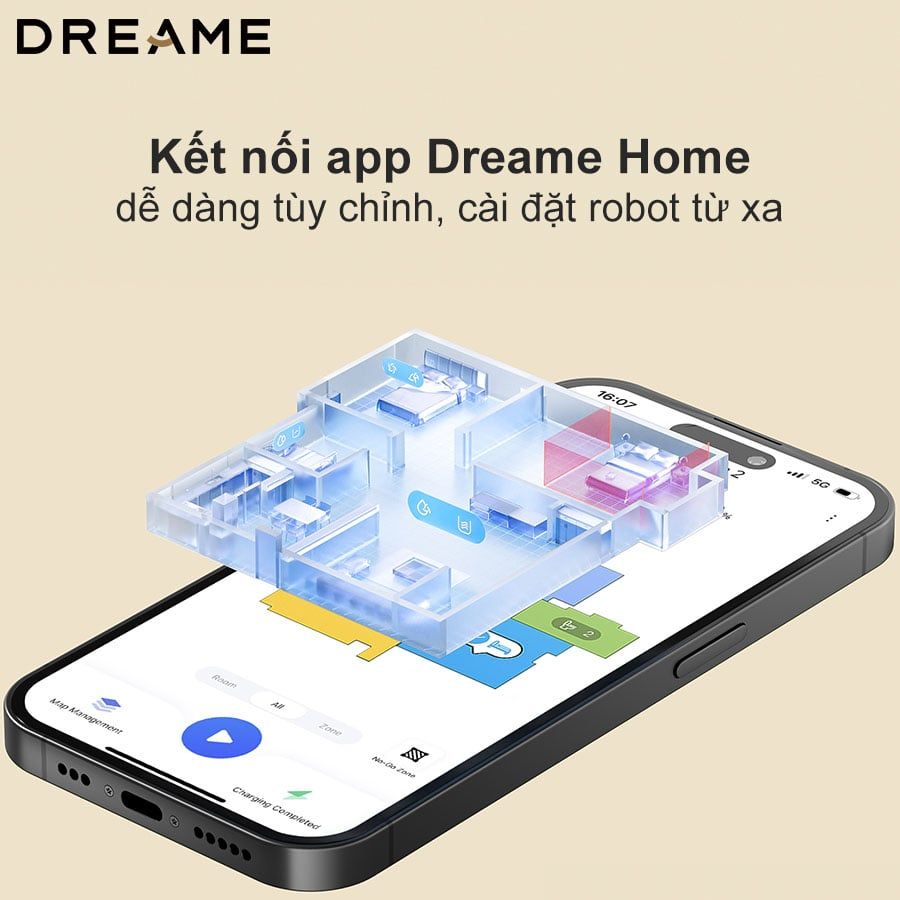 Robot hút bụi lau sàn thông minh Dreame D9 Max Gen 2