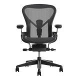  Ghế công thái học Ergonomic Herman Miller Aeron - Khung hợp kim / Chân nhựa 