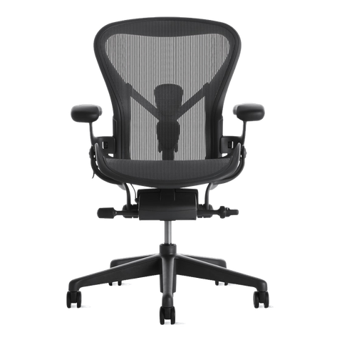 Ghế công thái học Ergonomic Herman Miller Aeron - Khung hợp kim / Chân nhựa