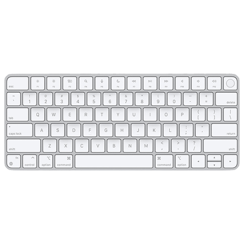 Apple Magic Keyboard 2024 Type-C Touch ID - US English - Silver - Chính hãng New theo máy iMac