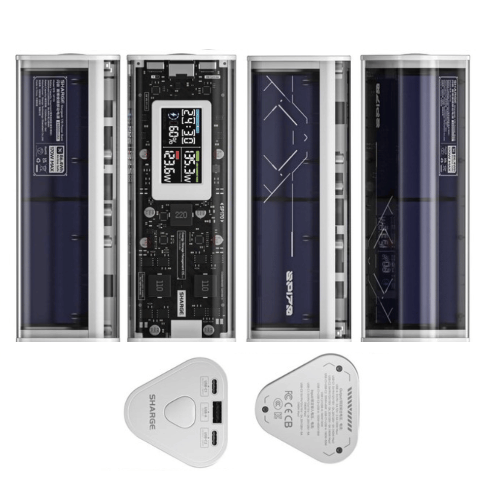 Pin sạc dự phòng Shargeek 170 24.000mAh 170W