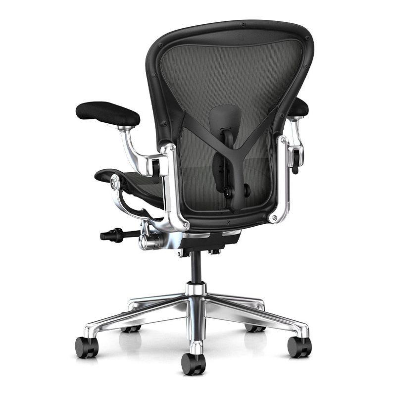 Ghế công thái học Ergonomic Herman Miller Aeron - Khung hợp kim / Chân nhựa